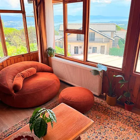 Apartamento Bohemian With A View Of Sapanca In The Middle Of Nature *